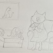 My project for course: Animal Characters in Watercolor for Children’s Books. Traditional illustration, Fine Arts, Painting, Drawing, Watercolor Painting, Children's Illustration, and Narrative project by Cynthia Rosado - 05.17.2024
