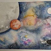 My project for course: Modern Watercolor Techniques. Traditional illustration, Fine Arts, Painting, and Watercolor Painting project by Christa - 05.17.2024