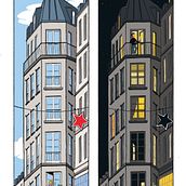 Mon projet du cours : Paris- de jour et de nuit . Un proyecto de Ilustración tradicional, Bocetado y Dibujo a lápiz de Guillaume MARCHAND - 17.05.2024