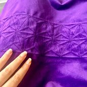 My project for course: Introduction to Japanese Sashiko Stitching. Projekt z dziedziny  Haft,  Tkactwo, DIY, Upc, cling, Wzornictwo tekst i liów użytkownika Tehila Bar - 17.05.2024