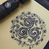 Mi proyecto del curso: Tatuaje para principiantes. Tattoo Design project by Raven - 04.10.2024