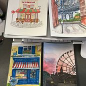 My watercolours. Un proyecto de Pintura a la acuarela e Ilustración tradicional de Marcela Luna - 18.05.2024