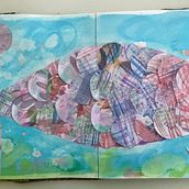 My project for course: Creative Watercolor Sketching for Beginners. Un proyecto de Ilustración tradicional, Bocetado, Creatividad, Dibujo, Pintura a la acuarela y Sketchbook de martine.becquet - 18.05.2024
