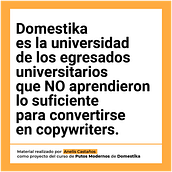 Mi proyecto del curso: Copywriting para copywriters  Ein Projekt aus dem Bereich Werbung, Cop, writing, Stor, telling und Kommunikation von Anelís Castaños - 18.05.2024