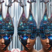 Tales of the future video. Een project van Motion Graphics, Film, video en televisie, Animatie, Ontwerp van personages, Grafisch ontwerp,  Video, 2D-animatie, 3D-animatie,  Creativiteit, Digitale illustratie, Stor y telling van Charito Balseca - 19.05.2024