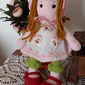 Mi proyecto del curso: Elaboración de muñecas amigurumi románticas. Arts, Crafts, To, Design, Fiber Arts, Crochet, Amigurumi, and Textile Design project by orierom - 05.19.2024