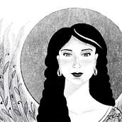 Autorretrato. Un projet de Illustration traditionnelle, Dessin, Illustration numérique, Dessin de portrait , et Dessin numérique de Fabiola Rocha Nájar - 19.05.2024