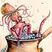 Mon projet du cours : Création de personnages expressifs à l'aquarelle et à la plume Ein Projekt aus dem Bereich Traditionelle Illustration, Design von Figuren, Malerei, Skizzenentwurf, Zeichnung, Aquarellmalerei, Stor, telling, Artistische Zeichnung, Kinderillustration und Erzählung von scarolang - 20.05.2024