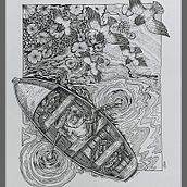 My project for course: Dip Pen and Ink Illustration: Capturing The Natural World. Un proyecto de Bocetado, Dibujo, Dibujo artístico, Sketchbook, Ilustración con tinta e Ilustración naturalista				 de Basab Dash - 20.05.2024