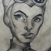 Meu projeto do curso: Tatuagem para principiantes. Tattoo Design project by Arcádio Oliveira - 05.18.2024