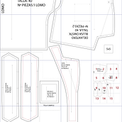 Mi proyecto del curso: Patronaje con Adobe Illustrator. Pattern Design, Fashion Design, Patternmaking, and Dressmaking project by Mariam - 05.20.2024