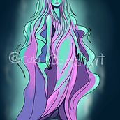 Mi proyecto del curso: Diseño de personajes fantásticos en Procreate. Projekt z dziedziny Trad, c, jna ilustracja, Projektowanie postaci, Ilustracja c, frowa, R, sunek c, frow, Malarstwo c i frowe użytkownika Catalina Bonnet - 21.05.2024