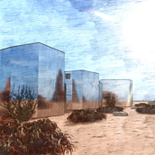 Tjurkurrpa - An exhibition building for Aboriginal Art in the outback (Australia). Architecture, and Design project by Robin Laemmlin - 07.02.2023