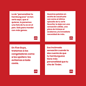 FIVE GUYS. Cop, and writing project by Carlos Navarro Antón - 05.21.2024
