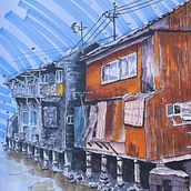 My project for course: Expressive Architectural Sketching with Colored Markers. Sketching, Drawing, Architectural Illustration, Sketchbook & Ink Illustration project by gordon99 - 05.14.2024