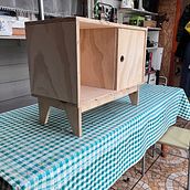 Mi proyecto del curso: Diseño y construcción de muebles para principiantes. Arts, Crafts, Furniture Design, Making, Interior Design, DIY, and Woodworking project by sevenbaycata - 05.21.2024