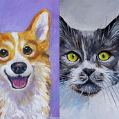 Mi proyecto del curso: Retrato realista de mascotas con pintura al óleo. Un progetto di Belle arti, Pittura, Pittura ad olio e Illustrazione naturalistica di Laura Cifuentes - 22.05.2024