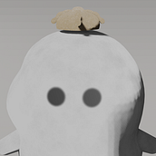 Fantasma Buu . 3D, pemodelan 3D & Ilustrasi Digital proyek oleh Adriana Lopez - 06.09.2022