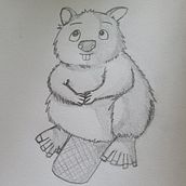 Mein Abschlussprojekt für den Kurs: Dynamische Tierillustration für Kindergeschichten. Design de personagens, Desenho a lápis, Desenho e Ilustração infantil projeto de anna_feideler - 22.05.2024