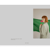 Mi proyecto del curso: Diseño de porfolios con Figma: promociónate como creativo. Concepto para página de destino de moda.. Un progetto di Design, UX / UI, Consulenza creativa, Marketing, Web design, Creatività e Gestione di un portfolio di dianelis_cruz9308 - 20.05.2024