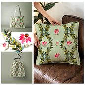 My project for course: Personal Brand Creation Based on Your Patterns. Traditional illustration, Br, ing, Identit, Graphic Design, Pattern Design, Fashion Design, and Botanical Illustration project by creatorpiku - 05.21.2024