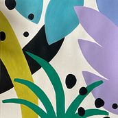 Mi proyecto del curso: Diseño de composiciones de arte abstracto. Un projet de Design , Illustration traditionnelle, Beaux Arts, Design graphique , et Conception numérique de Gisella Peña - 22.05.2024
