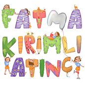 My project for course: ​​Playful Hand-Lettering for Children’s Book Illustration. Un progetto di Illustrazione tradizionale, Lettering, Disegno, H, lettering e Narrativa di FATMA KIRIMLI ATINÇ - 23.05.2024