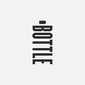 Bottle - Wordmark logo. Projekt z dziedziny Br, ing i ident, fikacja wizualna, Projektowanie graficzne, T, pografia, Projektowanie logot, pów, Projektowanie t i pografii użytkownika Mahmodul Hasan - 23.05.2024