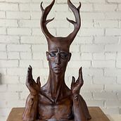 My project for course: Introduction to Clay Figurative Sculpture. Een project van  Beeldende kunst y Beeldhouwwerk van Alexandra Messimer - 23.05.2024