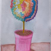 Mi proyecto del curso: Ilustración botánica con acuarela. Traditional illustration, Fine Arts, Painting, Drawing, Watercolor Painting, and Botanical Illustration project by Daniel Andrés Prada Carvajal - 05.22.2024
