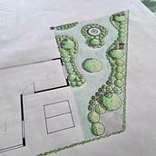 Mi proyecto del curso: Introducción al diseño de paisajes. Un progetto di Interior design, Paesaggismo, Illustrazione architettonica e Progettazione dello spazio di neeshmy29 - 24.05.2024