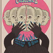 Roman Cieslewicz in memorian. Design, Graphic Design, T, pograph, Lettering, Vector Illustration, Creativit, Poster Design, and Digital Design project by cosentino_nicolas - 05.24.2024