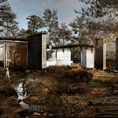 Mi proyecto del curso: Técnicas de Matte Painting para ArchViz. Un proyecto de Retoque fotográfico, Fotografía digital, Arquitectura digital, Visualización arquitectónica, Fotomontaje y Matte Painting de Sebastián Paredes Pérez - 04.05.2024