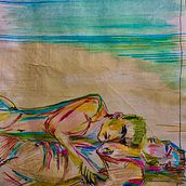 My project for course: Expressive Figure Drawing: Explore Lines, Shapes and Colors. Fine Arts, Pencil Drawing, Drawing, Portrait Drawing, Realistic Drawing, Figure Drawing, and Gouache Painting project by bryanmercer - 05.25.2024