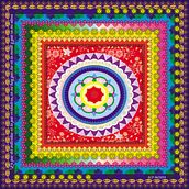 Mandala Chakras. Traditional illustration project by Elvia Cortéz - 05.25.2024
