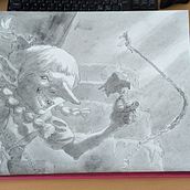 My project for course: Fantasy Acrylic Painting. Character Design, Painting, Acr, and lic Painting project by Frank Rombouts - 05.25.2024