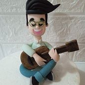 Mi proyecto del curso: Modelado de personajes con pasta de azúcar. Design, Character Design, and DIY project by Maryory González Pérez - 05.25.2024