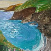 Acrylic painiting. Een project van Schilderij van Sarah Drew - 25.05.2024