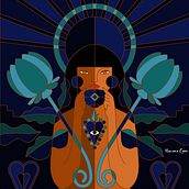 Mi proyecto del curso: Ilustración vectorial con estilo. Un proyecto de Ilustración tradicional, Ilustración vectorial, Dibujo y Diseño para Redes Sociales de Mariana Cairo - 26.05.2024