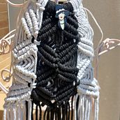 My project for course: Design and Creation of Macramé Handbags. Design, Accessor, Design, Arts, Crafts, Sewing, Fiber Arts, Macramé, and Textile Design project by cinzia1612 - 05.26.2024