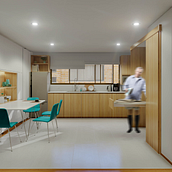 Propuesta de remodelación de departamento Vista al río. Un proyecto de Arquitectura interior, Diseño de interiores, Interiorismo y Diseño de espacios de mabecalvom - 27.05.2024