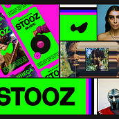 Stooz. Un projet de Br, ing et identité, T, pographie, Design t , et pographique de Vinicius Guislande - 18.05.2024