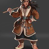 My project for course: Concept Art: Character Design & Worldbuilding. Ilustração tradicional, Design de personagens, Ilustração digital, Concept Art, Desenho digital, e Pintura digital projeto de Alisa Nikishin - 27.05.2024