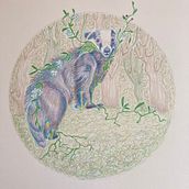 Mon projet du cours : Illustration surréaliste inspirée par la nature. Traditional illustration, Pencil Drawing, Drawing, Artistic Drawing, Naturalistic Illustration, and Colored Pencil Drawing project by Sylvie Abel - 05.28.2024