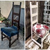 Mi proyecto del curso: Restauración y tapizado de sillas. Arts, Crafts, Furniture Design, Making, Interior Design, DIY, Woodworking, Upc, and cling project by Claudia Pérez - 05.28.2024