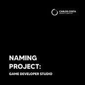 Meu projeto do curso: Game Developer Studio Naming. Advertising, Br, ing, Identit, Creative Consulting, Design Management, and Naming project by Carlos Costa - 05.26.2024