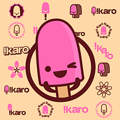 Helados Ikaro. Design, Advertising, Br, ing, Identit, Character Design, Packaging, Vector Illustration, Photo Retouching, Digital Illustration, Children's Illustration, Br, and Strateg project by Jheyco Tellez - 02.29.2016