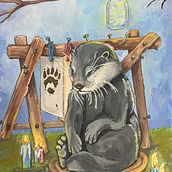 The Old Master. Traditional illustration, Watercolor Painting, Children's Illustration, and Character Design project by Marianne Wainwright - 05.28.2024
