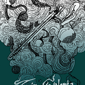 ZINE GALERIA. Editorial Design project by Rafaela Mendonça - 05.16.2024