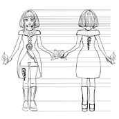 Mi proyecto del curso: Diseño de personajes con identidad en Procreate. Un progetto di Illustrazione tradizionale, Character design, Illustrazione digitale, Disegno artistico, Disegno digitale e Disegno anatomico di Fernanda Romero - 29.05.2024